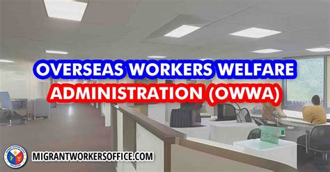 overseas workers welfare administration - region 2